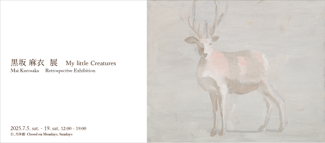 黒坂 麻衣　個展  My little Creatures