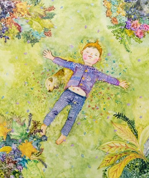 Acorns take a break 新藤杏子